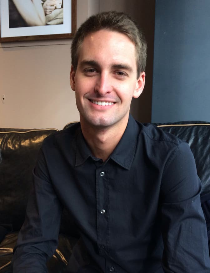 Portrait of Evan Spiegel